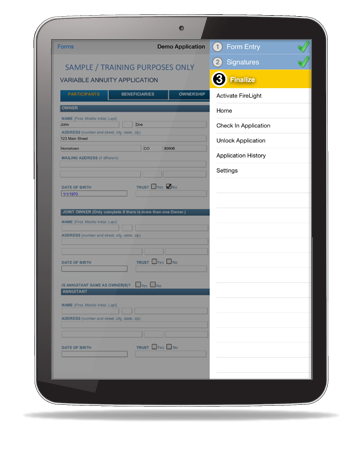 Electronic Application Solution from Insurance Technologies