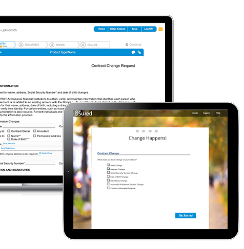 Image of Insurance Post-Issue Software, 1035 Exchange